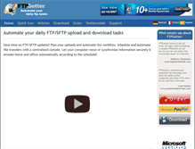 Tablet Screenshot of ftpgetter.com